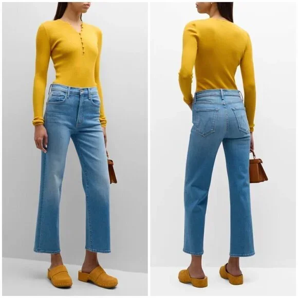 💕MOTHER💕 The Rambler Zip Ankle Jeans ~ Going Dutch 33 NWOT